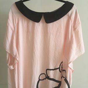 Hello Kitty Peter Pan Collar Blouse